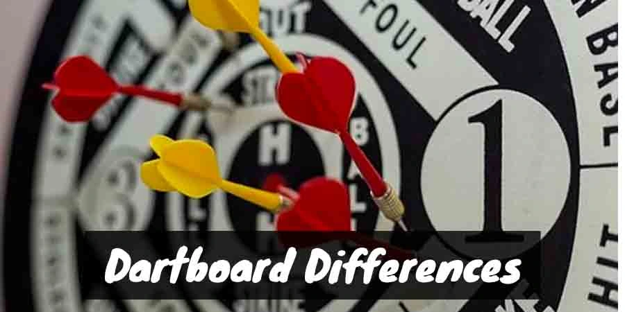 Dartboard differences